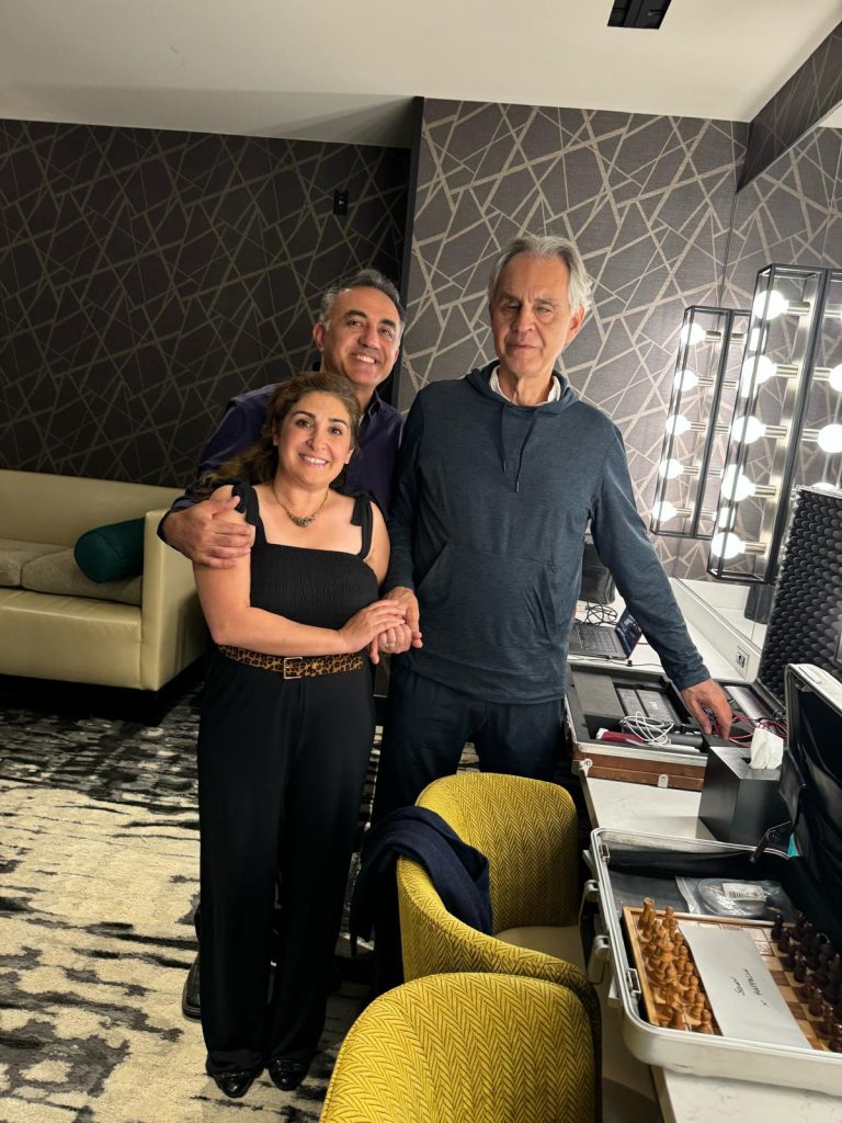 Mohammad Eghtedari n Andrea Bocelli