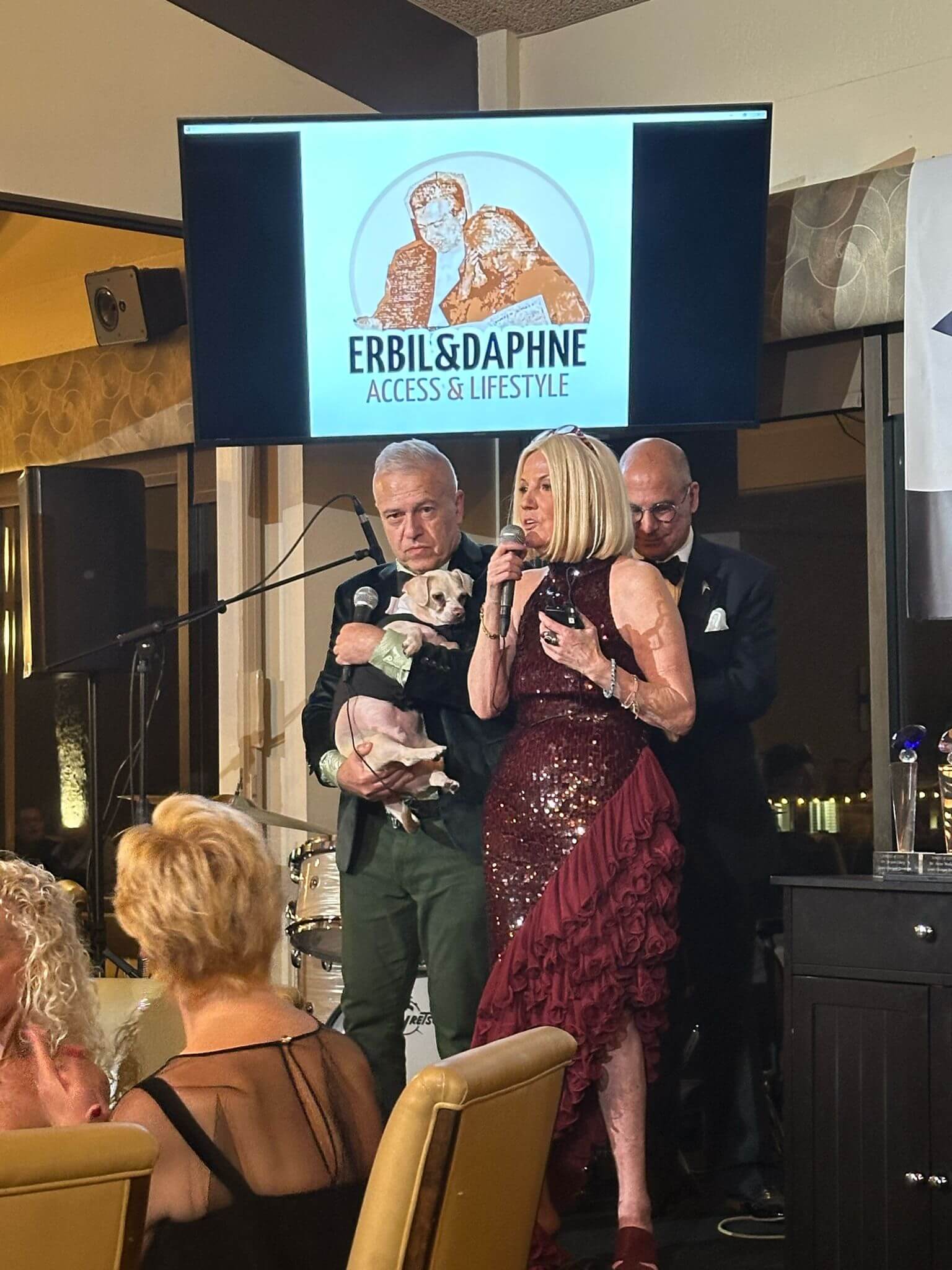 Erbil Ali Daphne on stage March 2nd